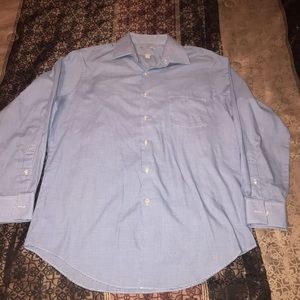 Long sleeve Van Heusen bottom down dress shirt